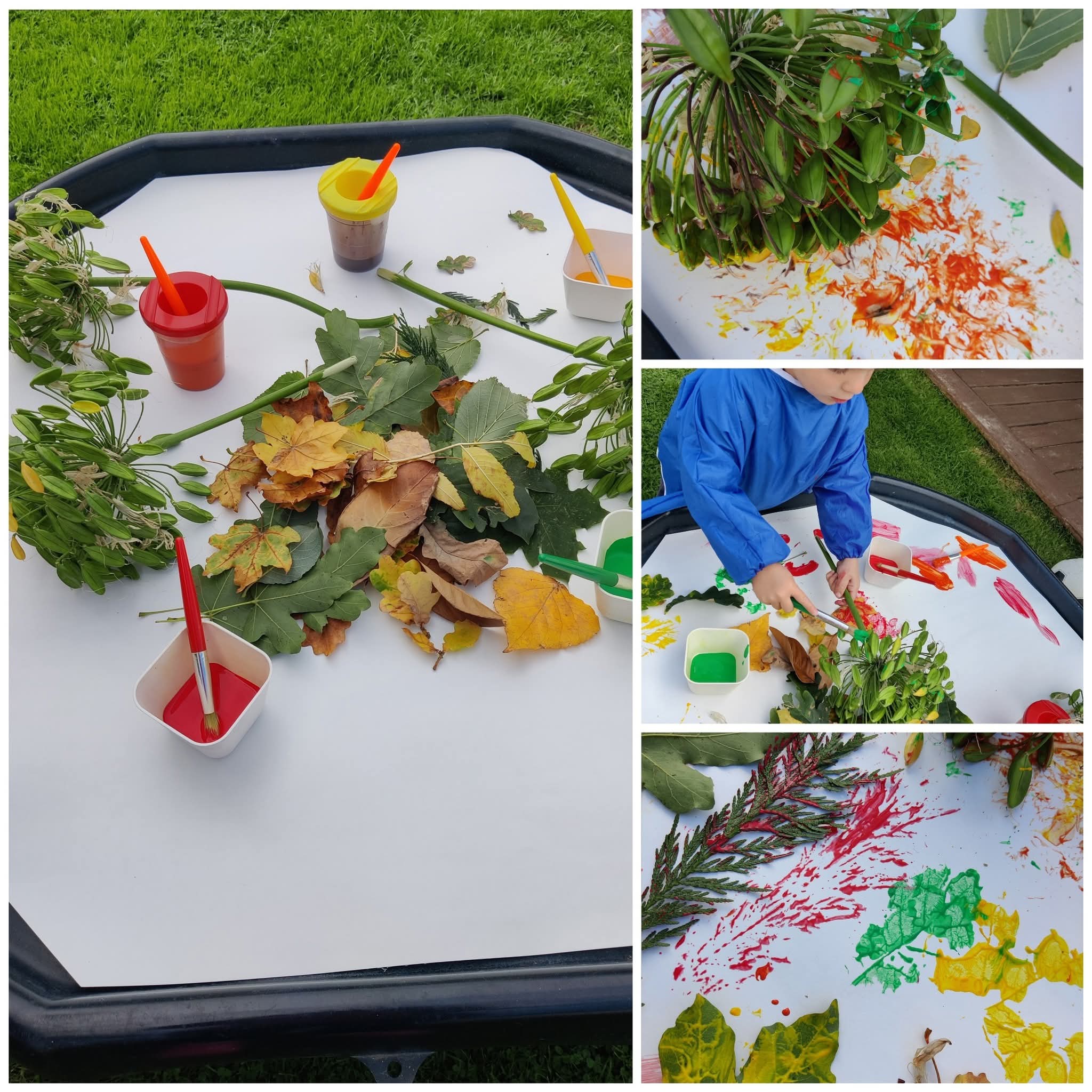 Activity photo — water play
